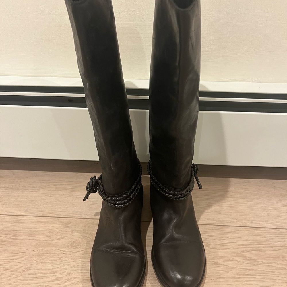 Osvaldo 1956 rare leather boots women’s size 6.5 (36.5 UK) - Picture 3 of 8